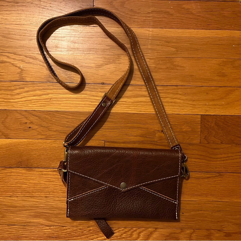 Portland Leather Goods: BRAND NEW crossbody bag